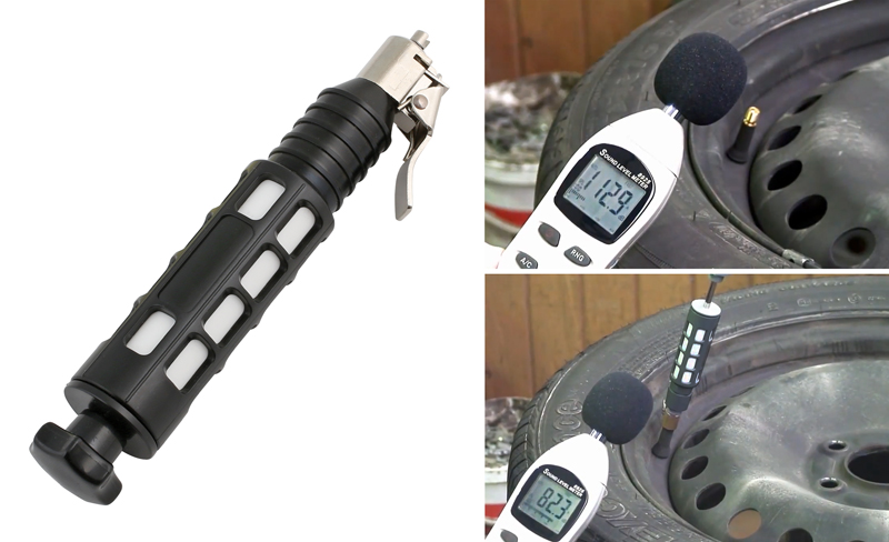 Tyre fitters — protect your hearing with the Silent Tyre Deflator from Laser Tools