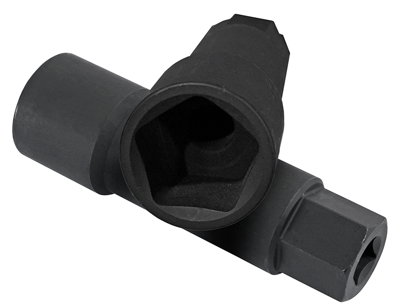 Specialist pentagon socket for Lexus and Toyota SUV spare tyre release