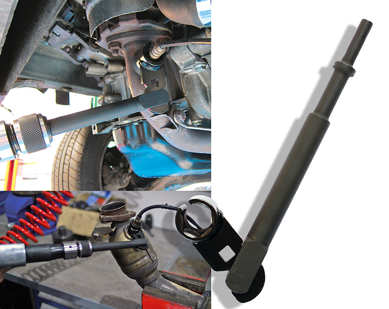 Shock those seized lambda sensors into submission with the new air hammer powered sensor removal tool