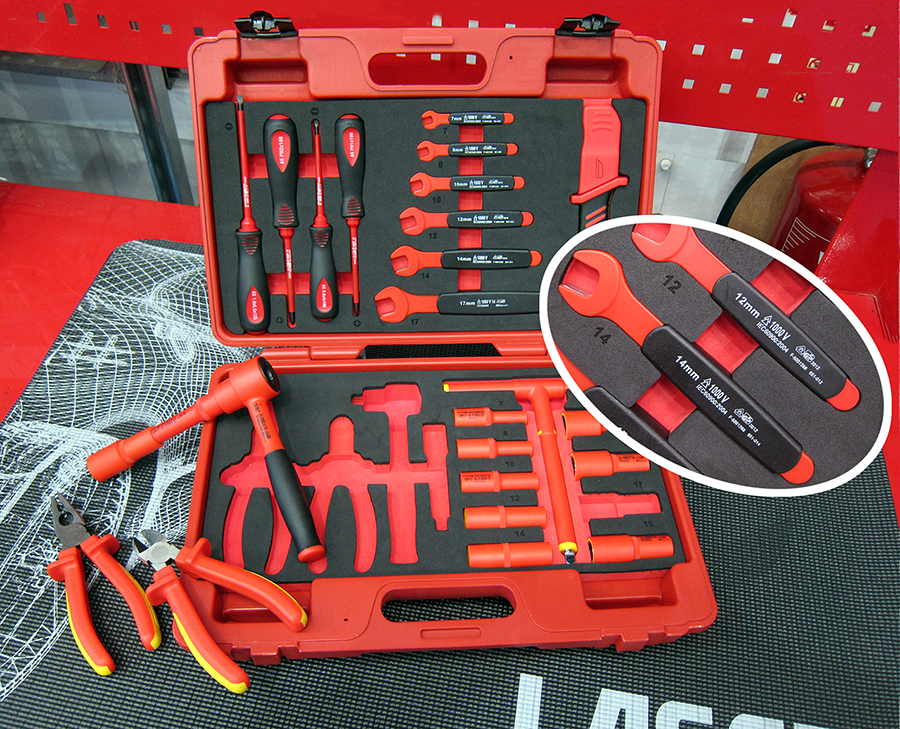 Safety assured with this new insulated tool kit