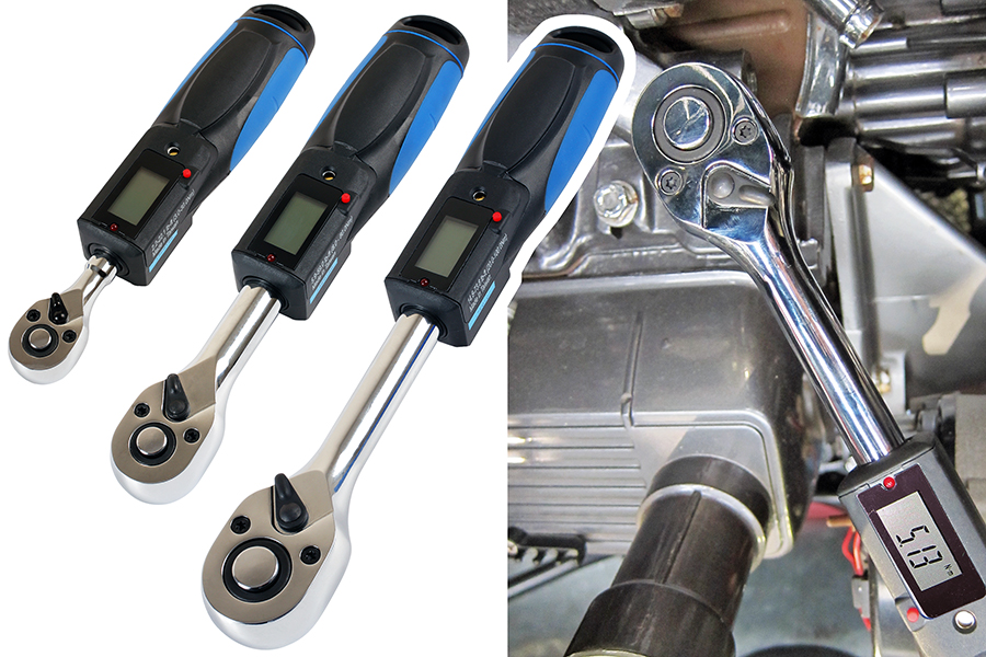 New style digital torque ratchets from Laser Tools
