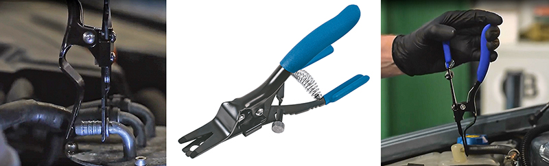 Remove hoses and tubes quickly and safely with these hose removal pliers