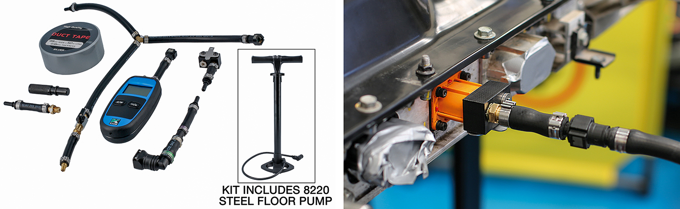 EV battery integrity pressure testing: ensuring safety and durability in sealed units with this new kit from Laser Tools