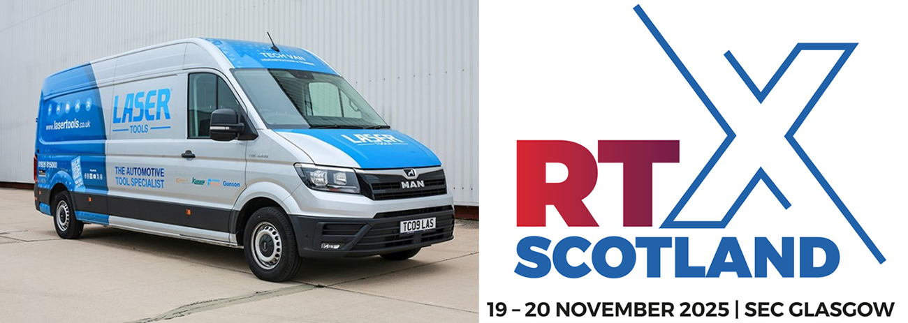 Laser Tools gears up for Road Transport Expo Scotland 2025 with unmissable Live Demos at Stand A12
