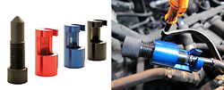 QUICK AND EASY FLUID LOCK SET FOR BRAKE AND FUEL PIPES