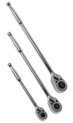 Useful extra long ratchet drivers from Laser Tools