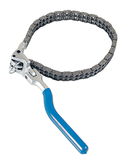 Designed for HGVs — new super-strong oil filter chain wrench