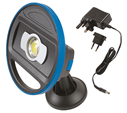 New COB Worklight consumes just 15w but offers a useful and bright spread of light