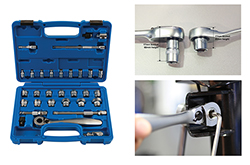 When access is difficult, turn to these ultra-low-profile socket sets