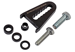 New flywheel locking tool — simply lock the flywheel via the ring gear when the engine has been separated from the gearbox