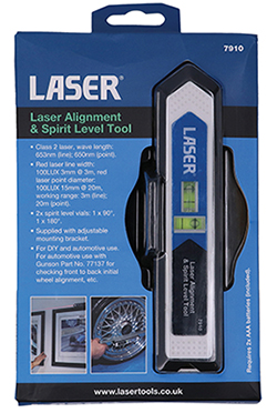 Easy to operate and very accurate laser alignment tool with multiple uses