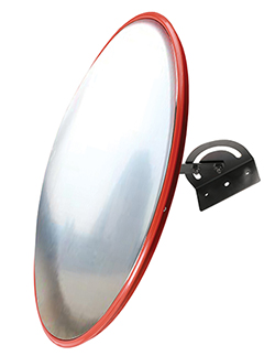Stay safe when blind-spot corners pose a hazard with the Convex Safety Mirror from Laser Tools