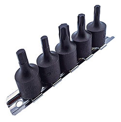 Brake fixings driver bit set from Laser Tools — plus a full range of brake screw fixings from Connect Workshop Consumables