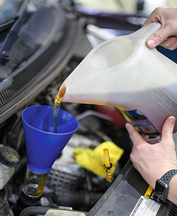 Engine oil changing - no mess and no spills with these oil funnel sets