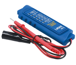 User-friendly, quick and accurate battery and alternator tester from Laser Tools 