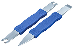 Quick, safe trim removal — two compact double-ended tools from Laser Tools for neat panel and clip work