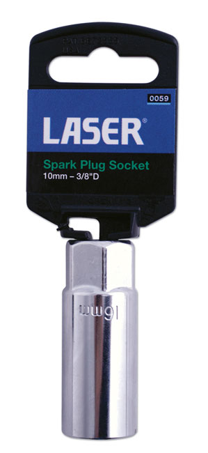 Laser Tools 0059 Spark Plug Socket 3/8"D 16mm