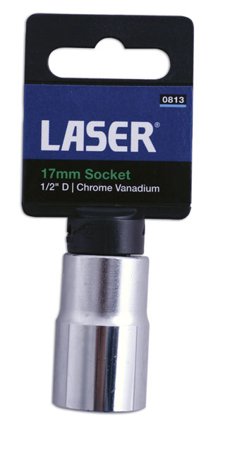 Laser Tools 0813 Socket 1/2"D 17mm
