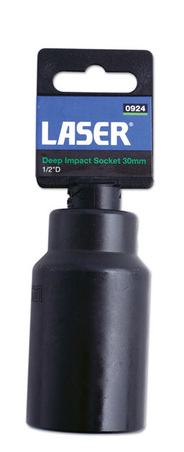 Laser Tools 0924 Deep Impact Socket 1/2"D 30mm