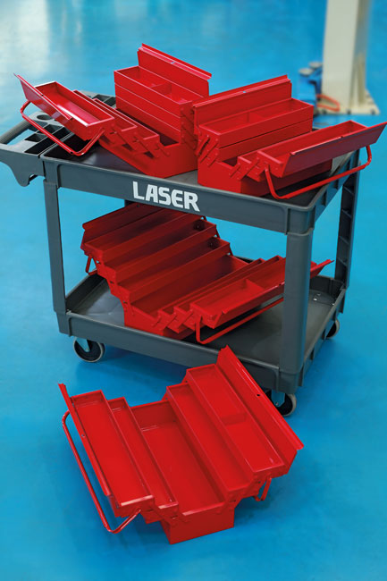 Laser Tools 1310 Tool Box - 5 Tray 525mm (22")