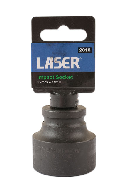 Laser Tools 2018 Impact Socket 1/2"D 32mm