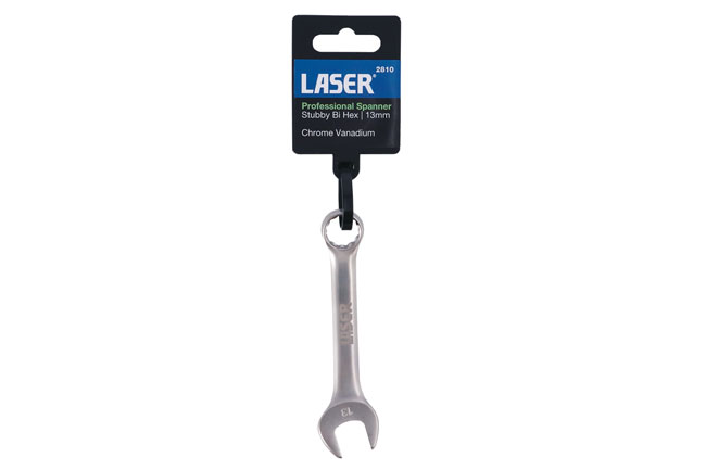 Laser Tools 2810 Stubby Combination Spanner 13mm