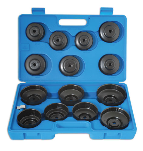 Laser Tools 3222 Oil Filter Wrench Set 15pc