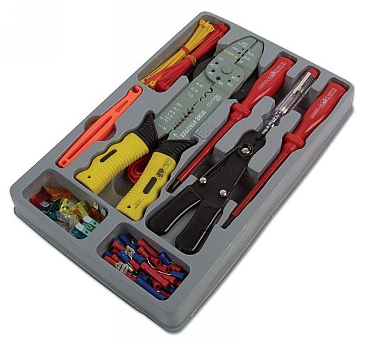 Electrical repair crimping kit