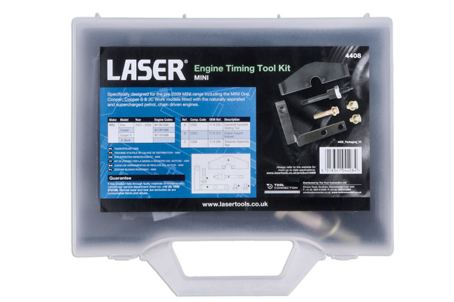 Laser Tools 4408 Timing Tool Kit - for MINI