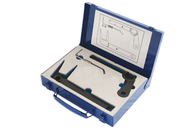Laser Tools 4770 Serpentine Belt Tool Kit - for BMW MINI