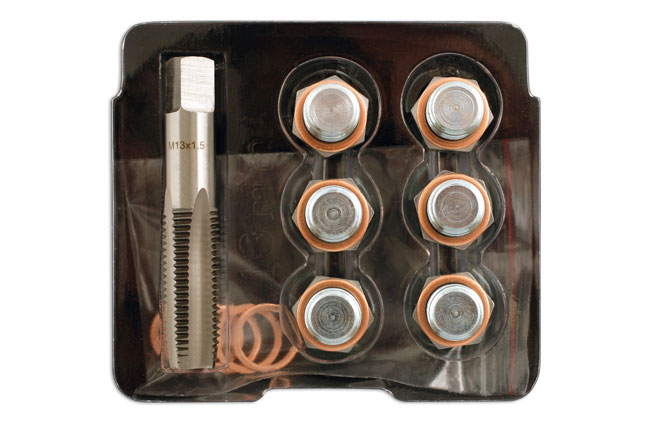 Laser Tools 5225 Sump Plug Thread Repair Kit M13 x 1.5