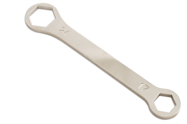 Laser Tools 5244 Racer Axle Wrench 17mm/24mm
