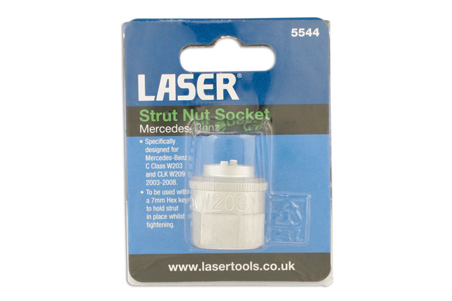 Laser Tools 5544 Strut Nut Socket - for Mercedes-Benz