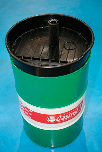 Laser Tools 5628 Drain Pan for 205L Barrels