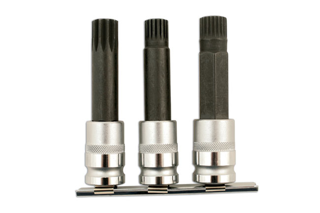 Laser Tools 5663 Locking Wheel Nut Bit Set 3pc - for BMW