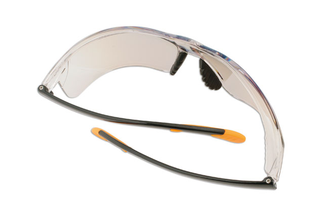 Laser Tools 5674 Safety Glasses - Clear/Mirror