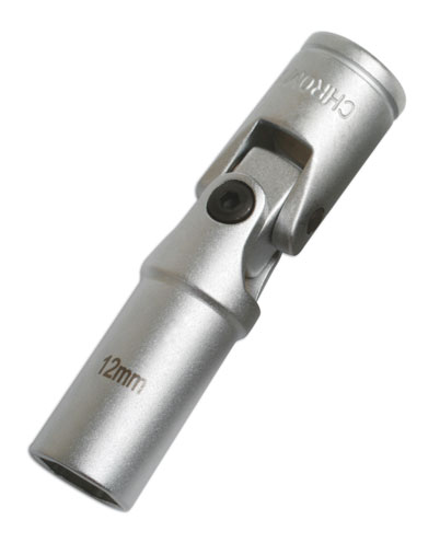 Laser Tools 5856 Universal Joint Glow Plug Socket 3/8"D 12mm