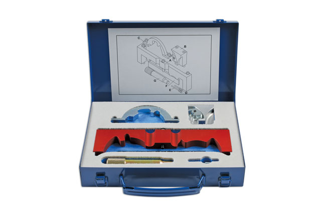 Laser Tools 5902 Engine Timing Tool Set - for Vauxhall/Opel