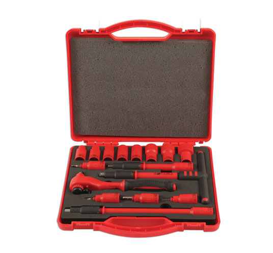 Insulated socket set hex