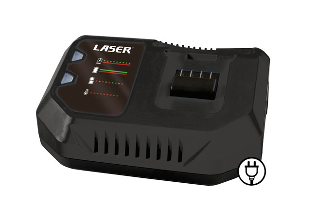 Laser Tools 61554 Cordless Impact Screwdriver 20V Kit (Euro)