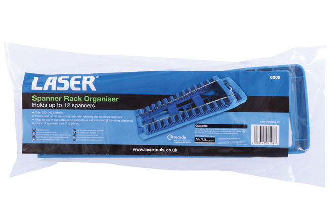 Laser Tools 6208 Spanner Rack Organiser