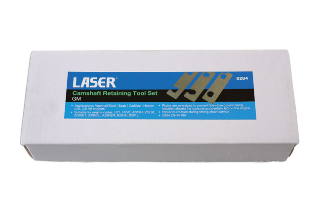 Laser Tools 6284 Camshaft Retaining Tool Set - for GM