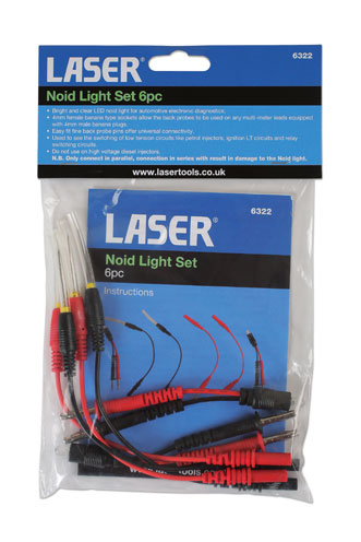 Laser Tools 6322 Noid Light Set 6pc