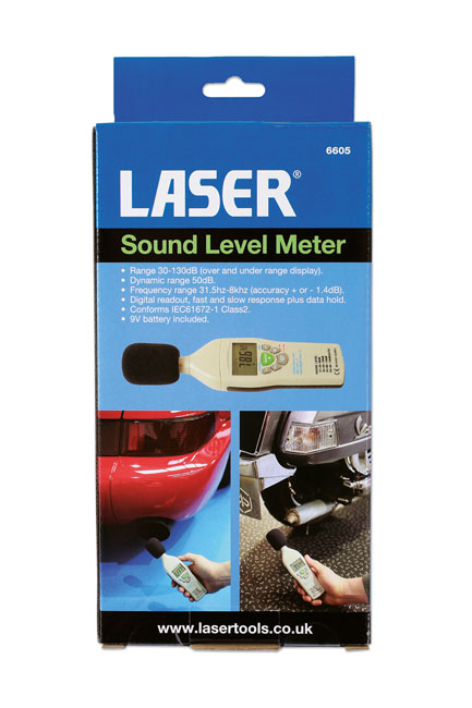 Laser Tools 6605 Sound Level Meter
