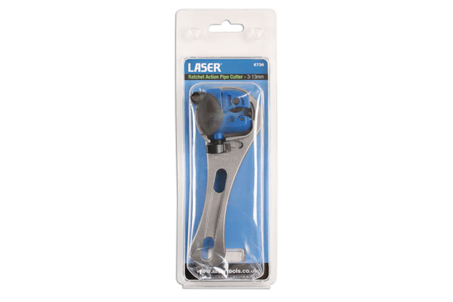 Laser Tools 6736 Ratchet Action Pipe Cutter 3 - 13mm