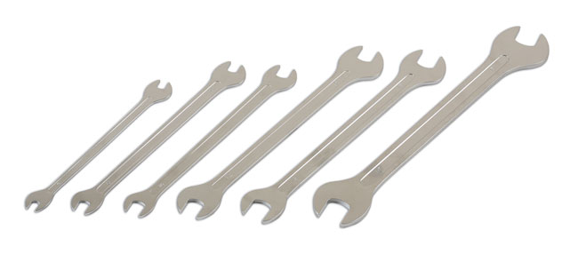 Laser Tools 6788 Ultra Thin Open Ended Spanner Set 6pc