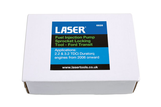 Laser Tools 6828 Fuel Injection Pump Sprocket Locking Tool - for Ford Transit