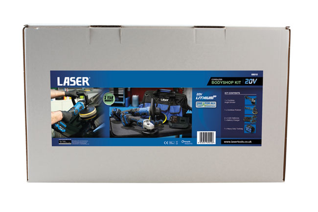 Laser Tools 69010 Cordless Tools 20V Bodyshop Kit