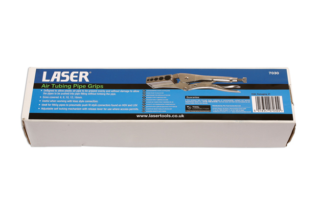 Laser Tools 7030 Air Tubing Pipe Grip Locking Pliers