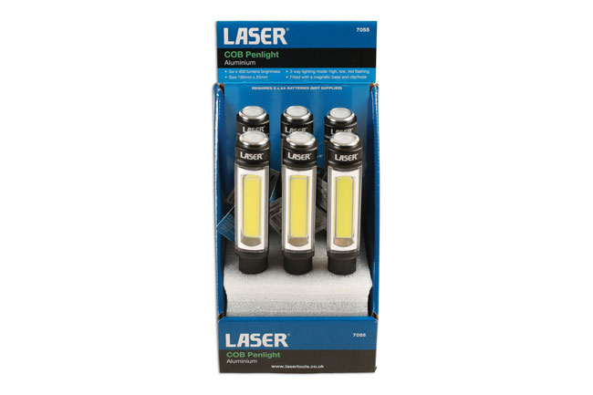 Laser Tools 7055 COB Penlight - Aluminium